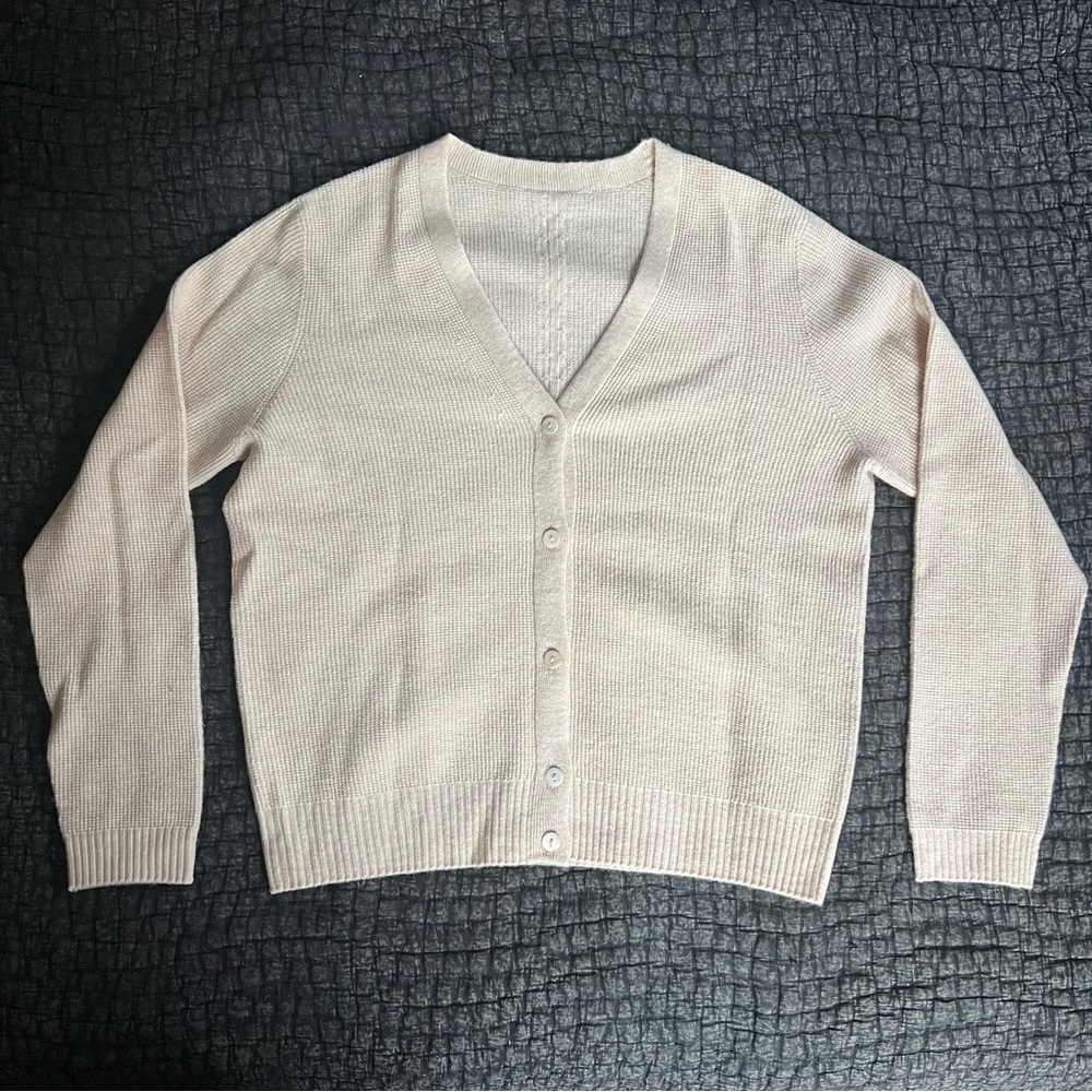 NWOT WAFFLE KNIT CARDIGAN